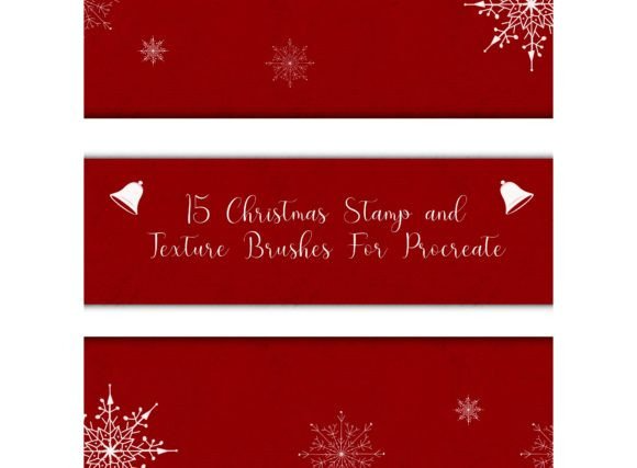 Procreate Brushset Christmas Stamps