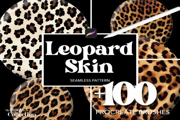 100+ Procreate Skin Leopard Brushes