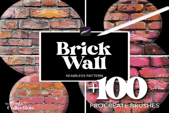 100+ Procreate Brick Wall Brushes