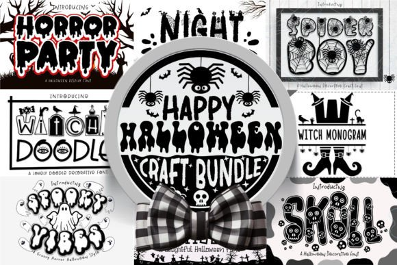 Happy Halloween Bundle Font