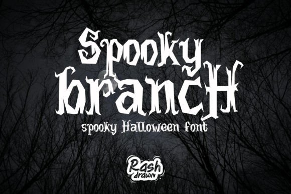 Spooky Branch Font