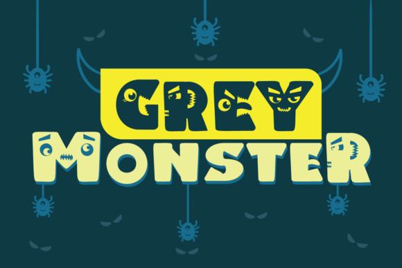 Grey Monster Font