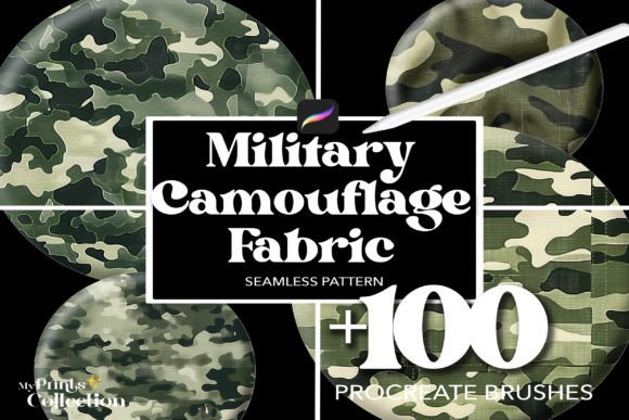 100+ Procreate Military Camouflage