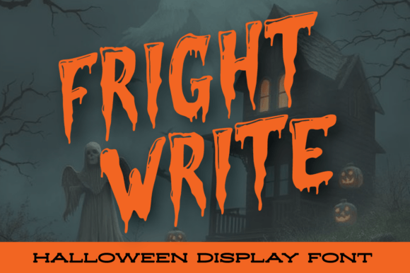 Fright Write Font