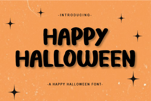 Happy Halloween Font