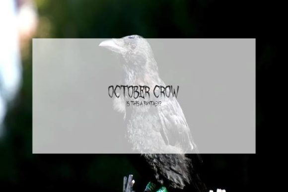 October Crow Font