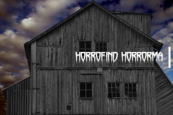 Horrofind Horrorma Font