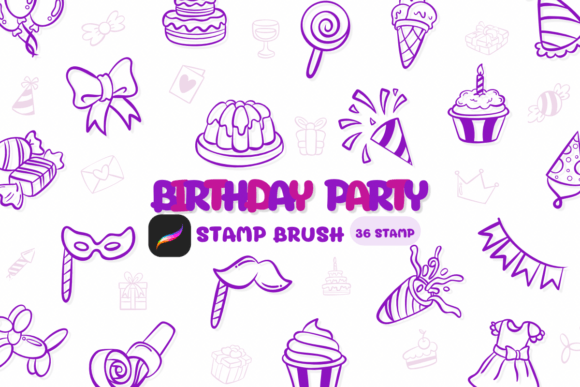 20 Procreate Brush Stamps You Must Try