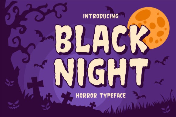 Black Night Font