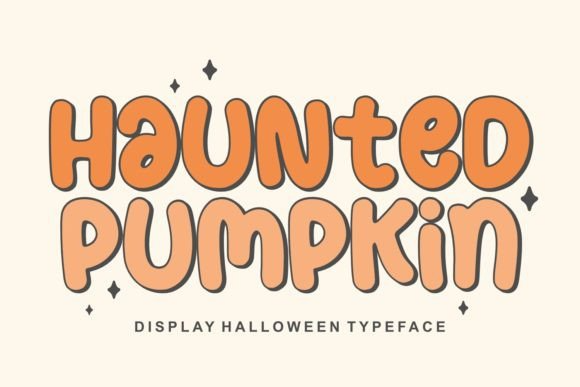 Haunted Pumpkin Font