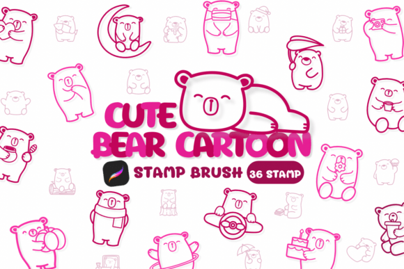 Cute Bear Cartoon