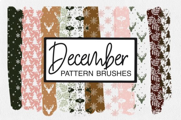December Pattern Brushes | Procreate