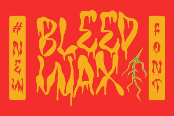 Tf Bleedwax Font