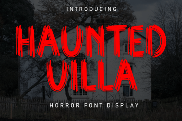 Haunted Villa Font