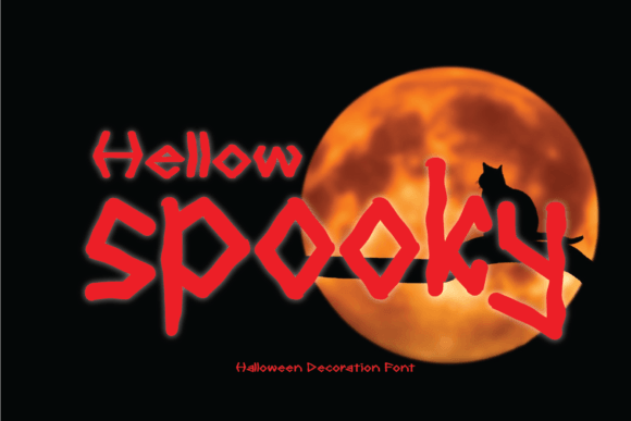 Hellow Spooky Font
