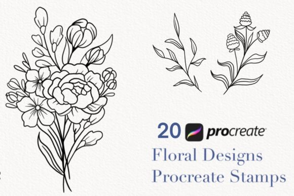 Flowers Brushes Procreate
