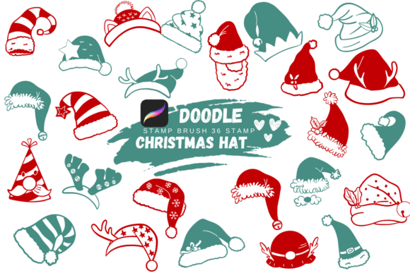 Doodle Christmas Hat