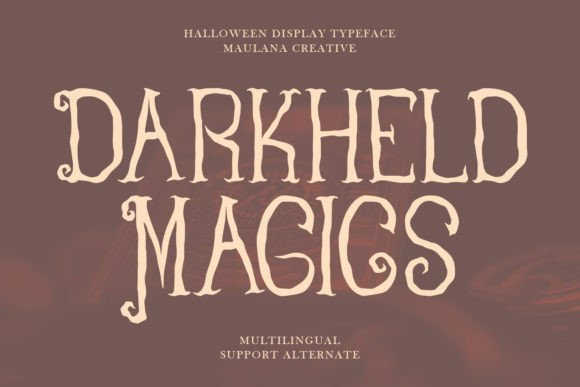 Darkheld Magics Font