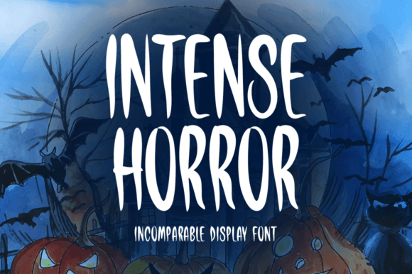 Intense Horror Font
