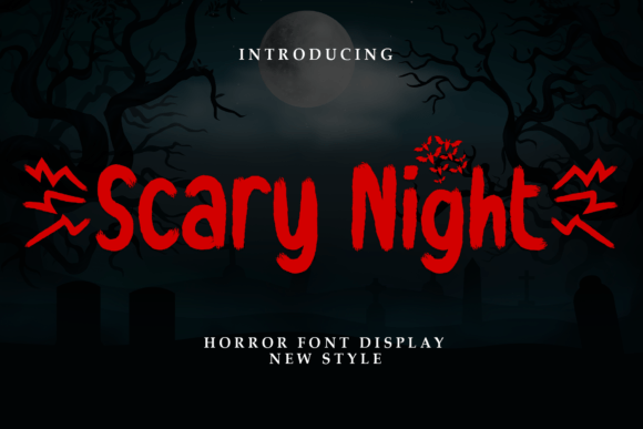 Scary Night Font