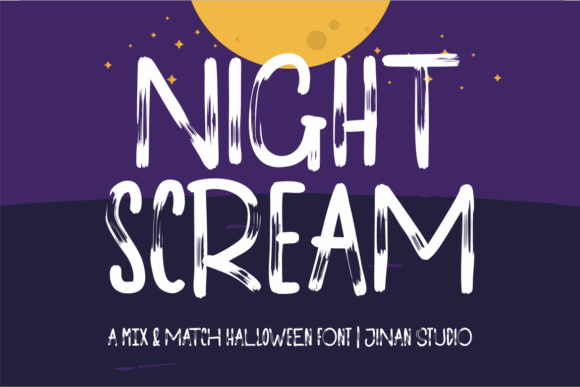 Night Scream Font
