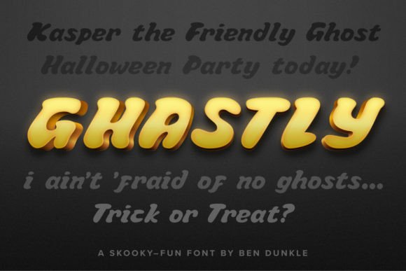 Ghastly Font