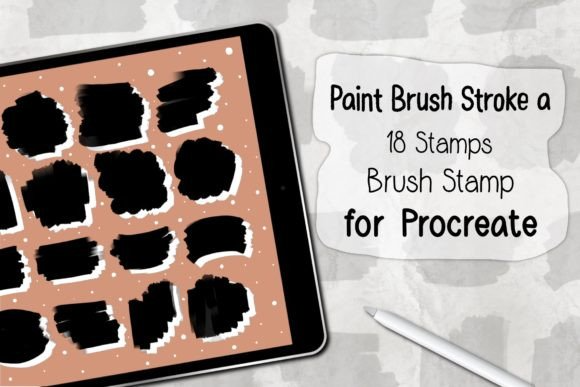 Procreate Brush Stamp | Paint Brush