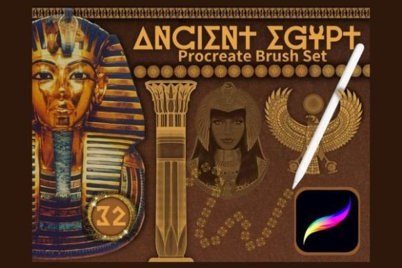 Egyptian Procreate Brush Set