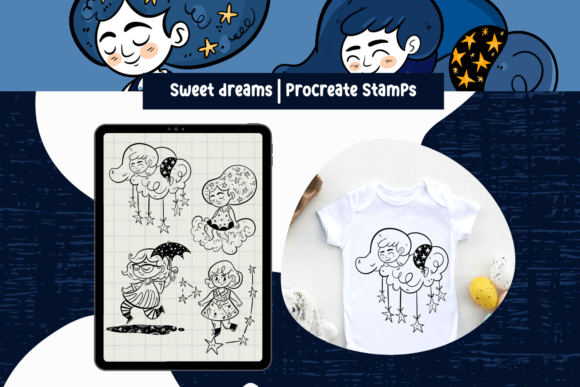 Stars, Constellations Procreate Stamps