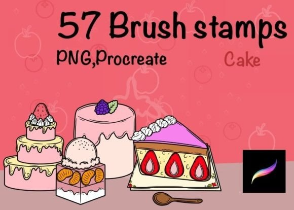 Cake Brush Stamps