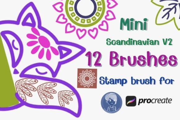Mini Scandinavian V2 Stamp Brushes