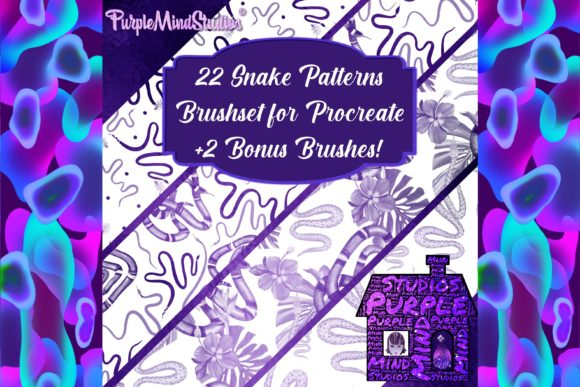 Snake Patterns Brushset for Procreate