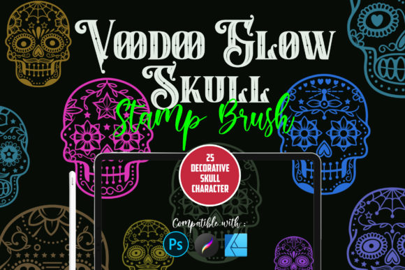 37 Procreate Stamp Brushes for Creative Artists