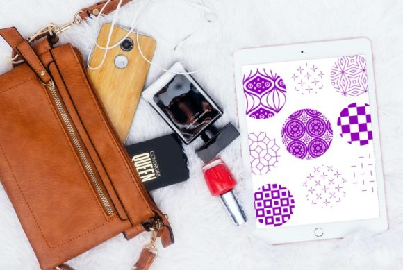 15 Geometric Patterns Brush Stamps V7