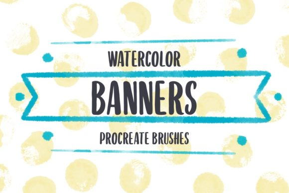 Watercolor Banners