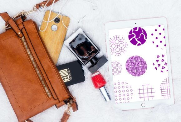 15 Geometric Patterns Brush Stamps V4