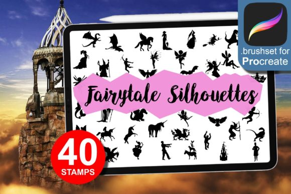 40 Fairytale Brushes for Procreate
