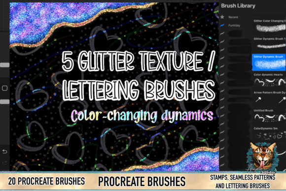 Fun Valentines Procreate Brush Pack