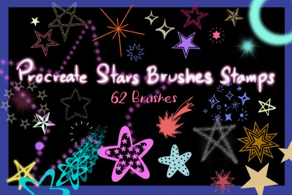 25 Amazing Procreate Brush Stamp Collections